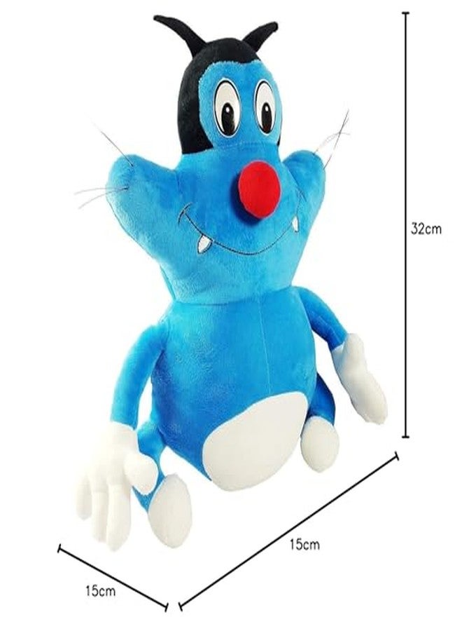 4AJ BAZAAR Generic Oggy from Oggy and The Cockroaches Plush Toy Figure Soft Toy 18inch - Multi Color - Image 3
